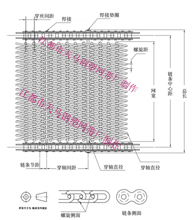 人字型鏈條91香蕉视频在线观看報價標注圖解
